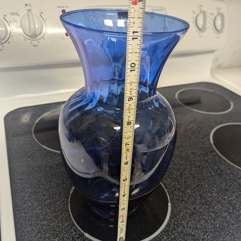 Cobalt Classic large Bulb Vase